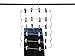 5 Quality Heavy Duty 6 Tier Skirt Pants Hanger Metal Foldable Organizer (5)