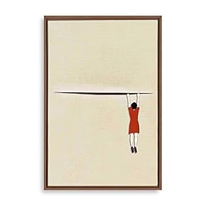 Framed Canvas Wall Art Abstract Colorful Canvas Prints Home Artwork Decoration for Living Room,Bedroom - 16x24 inches