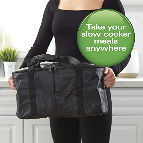 Hamilton Beach Portable Slow Cooker Travel Bag, Insulated Carrier Case