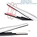 Gospire Mini Portable Hair Straightener & Curling Iron 2 in 1 Professional Cordless straighteners with Ceramic Plates USB Port Charging Dual Voltage Travel Iron For Short Thin Hair White