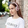 Bluetooth-Headphones-WirelessTuinyo-Over-Ear-Stereo-Wireless-Headset-35H-Playtime-with-deep-bass-Soft-Memory-Protein-Earmuffs-Built-in-Mic-Wired-Mode-PCCell-PhonesTV-Rose-Gold TUINYO Bluetooth Headphones Wireless, Over Ear Stereo Wireless Headset 40H Playtime with deep bass, Soft Memory-Protein…