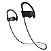 Hussar Bluetooth Headphones, Wireless Sports Earphones with Mic, IPX7 Waterproof, HD Sound with Bass, Noise Cancelling, Secure Fit, 8 hours playtime for iPhone Android