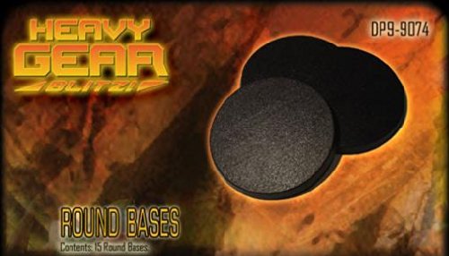 Heavy Gear Blitz: 40mm Round Bases (15)