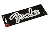 Fender Guitars Sticker - White Matte Logo