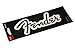 Fender Guitars Sticker - White Matte Logo