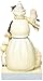 Jim Shore Heartwood Creek White Woodland Snowman with Animals Stone Resin Figurine, 7
