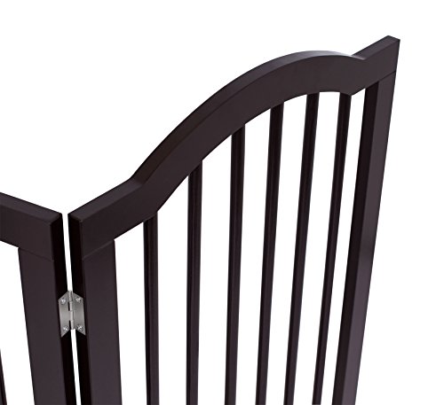 image for Internet's Best Pet Gate with Arched Top | 3 Panel | 36 Inch Tall Fenc