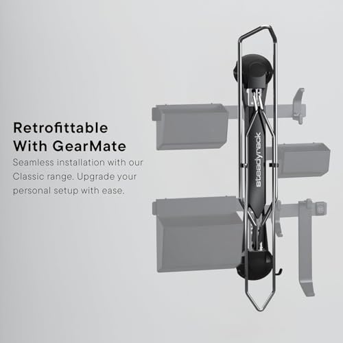 Steadyrack Bike Rack Vertical Bike Rack Extra Large Tyres Easy Wall Mounted Garage Storage Solution for 5" Width Tyres
