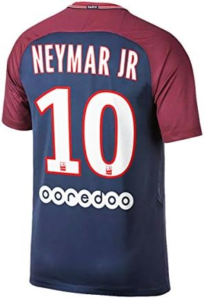 Nike Neymar Jr. #10 PSG Home Soccer Jersey 2017/18 YOUTH. (YM)
