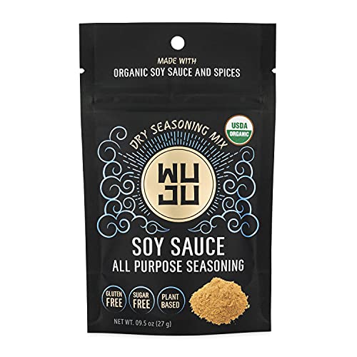 WUJU Asian Popcorn Seasoning Organic Umami Seasoning, Great Seasoning