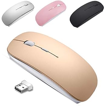Amazon.com: APOINT Ultrathin Wireless Mouse with Nano Receiver, 4