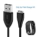 Fitbit Charge HR Charging Cable, iXCC Replacement USB Charging Cable for Fitbit Charge HR Wireless Activity Tracker Bands (1ft)