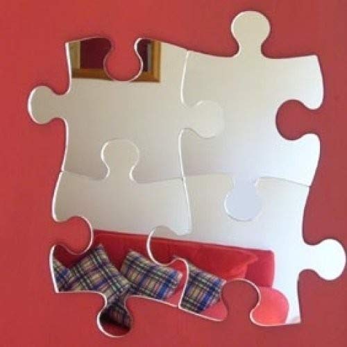 Jigsaw Mirror 35cm x 35cm
