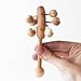 Organic Wooden Rattle. Teething Toy. Natural Wooden Infant Toy. Beech and Linden rattle. Eco Friendly Baby toy.