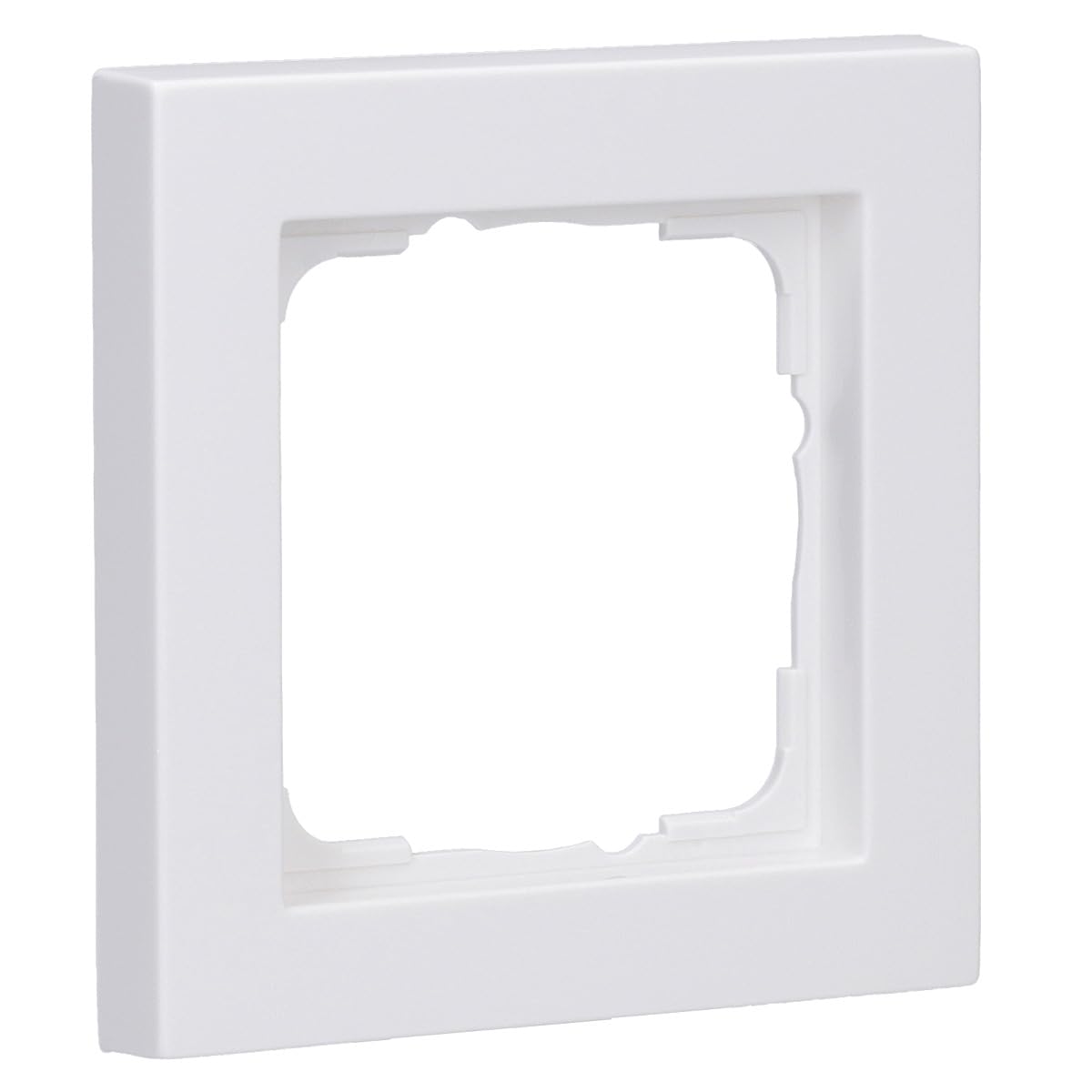 GIRA 021122 Cover Frame 1-Fold Pure White Matt