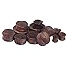 2pcs Concavity Wooden Ear Gauges Ear Plugs Expander Tunnels Ear Piercing Jewelry 00g(10mm)
