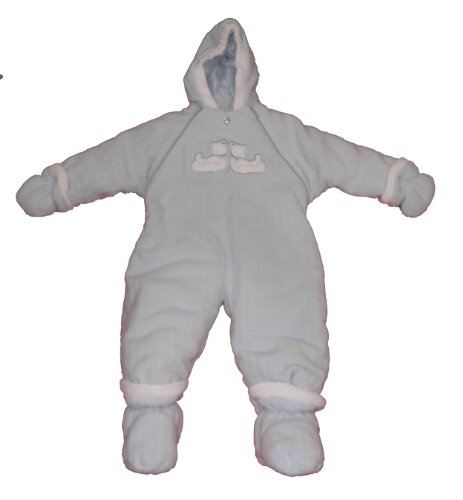 Baby Blass Light Blue Baby Bunting Size 24mos