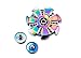 Metal Fidget Spinner With Stainless Steel Bearing for Focusing - Twistech Hand Spinner (Rainbow WindFire)