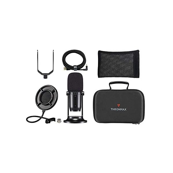 MAD CATZ THRONMAX Microphone MDRILL ONE PRO Studio KIT Black – Bild 4