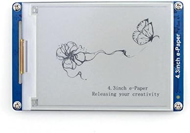 Waveshare 4.3inch e-Paper 800×600 Resolution Serial Interface ...