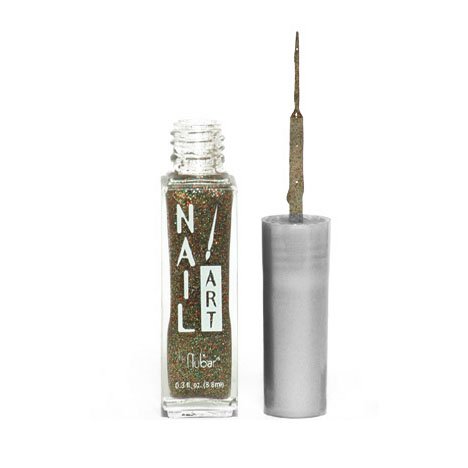 Nubar Nail Art Striper - Pink Glitter