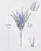 Luyue 8 Pack Artificial Lavender Flowers Bouquet Fake Lavender Plant Bundle for Wedding Home Decor Garden Patio Decoration