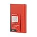 Moleskine 2017 Weekly Notebook, 12M, Large, Coral Orange, Hard Cover (5 x 8.25)