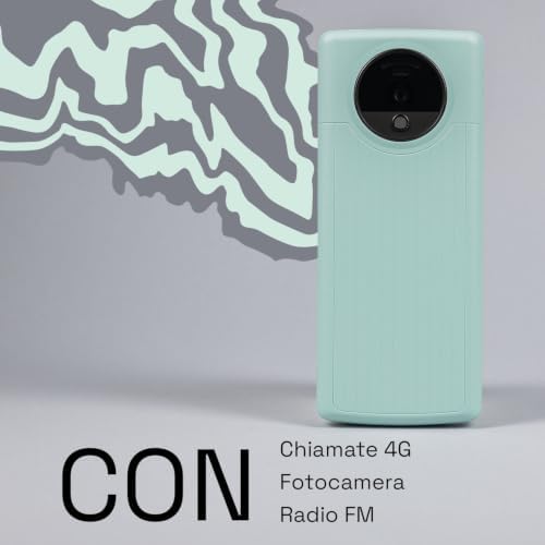 WILD COOL - Telefono base per disconnessione/primo uso, Menta