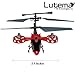 Lutema Avatar Hovercraft 4CH Remote Control Helicopter, Red
