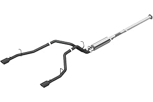 MBRP 3-Inch/2.5-Inch Black Cat-back Exhaust Dual Rear Exit with Black-Coated Exhaust Tip | Fits RAM 1500 2019-2024, 5.7L Hemi