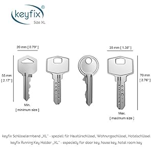 keyfix Schlüsselarmband XL - Schlüsselarmband