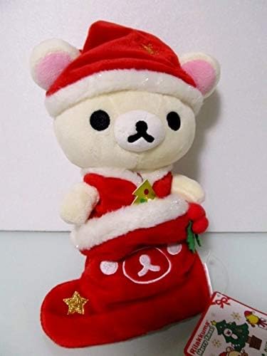 Amazon 10 リラックマストア コリラックマ クリスマスぬいぐるみ なりきりサンタ あつめてぬいぐるみ リラックマサンタブーツ ぬいぐるみ ホビー