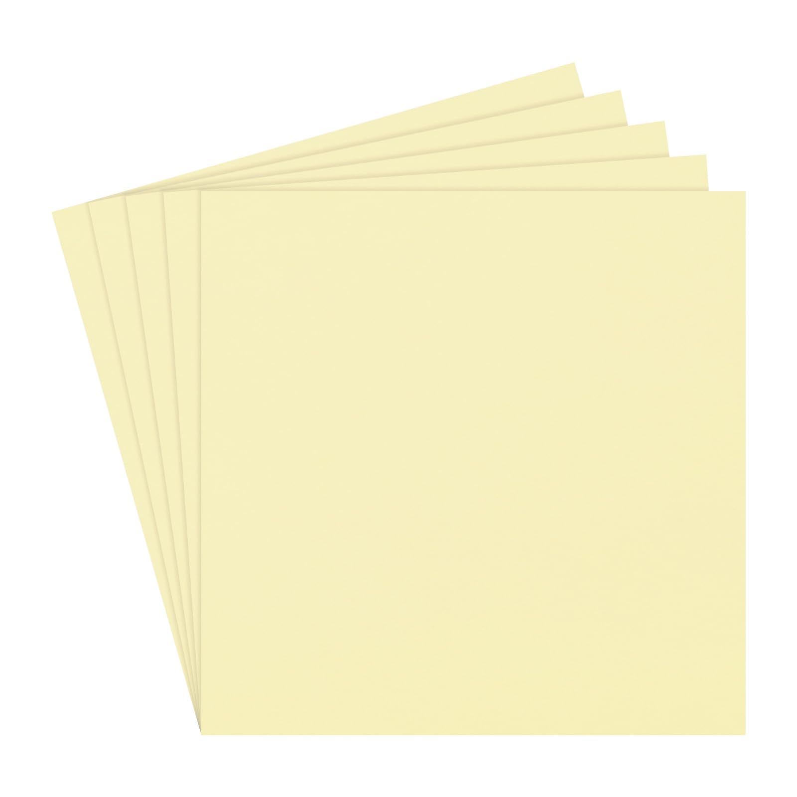 Rebower 5Pcs Foam Sheets Crafts Foam Arts Paper 20 x 20 x 1/32 Inch [for Crafts Project, Scrapbooking, DIY, Party Handicraft, Costumes]-50cm x 50cm x 1mm / Bright Yellow