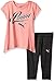 PUMA Girls' 2 Piece Tee & Capri Set