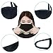 3 Pack Fashion Face Mask Unisex - Adjustable Reusable Cotton Warm Mouth Mask Cover for Outdoor