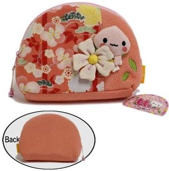 Japanese Kawaii Character Chirimen Pouch (Momo Chan)