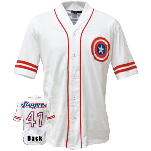 captain america baseball jersey