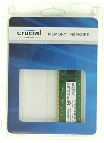 Crucial 4GB Single DDR3 1600 MT/s PC3-12800 CL11 Unbuffered UDIMM 240-Pin Desktop Memory Module CT51264BA160B
