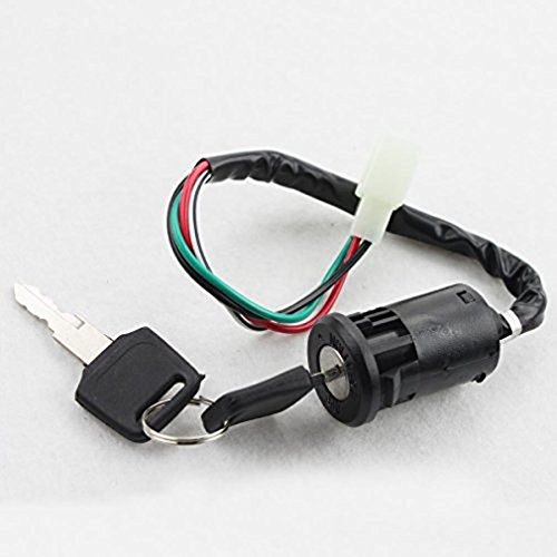 Wotefusi Motorcycle New ATV Key Ignition Switch 4 Wire 50 90 110 125 150 250CC Go Kart TaoTao SUNL