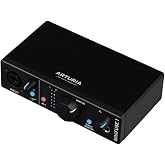 Arturia MiniFuse USB Audio &amp; MIDI Interface, MiniFuse 1 | Record voice guitar and synths, best-in-class sound specs, pair with any microphone, Ableton Live Lite, 5-year warranty