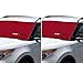 FrostGuard ProTec | Premium Winter Windshield Cover for Snow, Frost and Ice, 2 Pack – Cold Weather Protection for Your Vehicle – Red, Standard Size 60 x 32” Fits Cars, Sedans, Small Trucks and SUVs