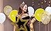 White Yellow Balloons and Yellow White Confetti Balloons Bumble Bee Birthday Party Decorations Mommy to Bee Baby Shower Party Supplies Yellow Graduation Decorations