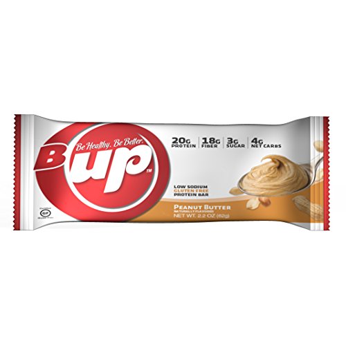 B-UP Protein/Nutritional Bar, Peanut Butter, 12 Count