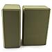 Peace Yoga Foam Exercise Blocks Green [9” x 6” x 4”] (2 Pack)