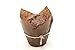 GAM Family Brown Tulip Baking Caps Cupcake liners,100/pack,2-3/4