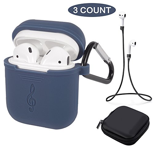 Tutor airpods silicone case shock proof protecitive cov…