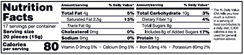 SunSpire Organic Fair Trade 44% Cacao Chocolate Chunks, 9 Ounce