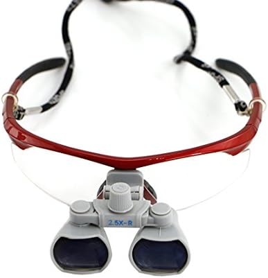CICADA CV-290 Dentist Dental Surgical Binocular Loupes Optical Glass 2.5x 450mm CE Certified