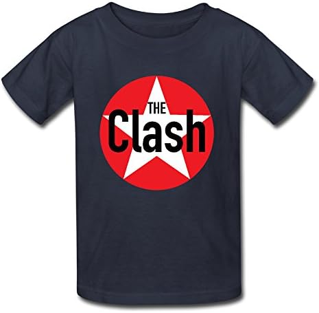Baby's The Clash Logo T Shirt Navy