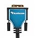 BlueRigger HDMI to DVI Cable (3FT, High-Speed, Bi-Directional Adapter Male to Male, DVI-D 24+1, 1080p, Aluminum Shell) - Compatible with Raspberry Pi, Roku, Xbox One, PS5/PS4, Graphics Card